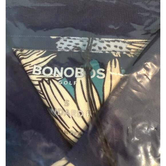BONOBOS Men’s Golf Polo Shirt Floral Short Sleeve Soft Flowers Size XXL NIB - Picture 4 of 6